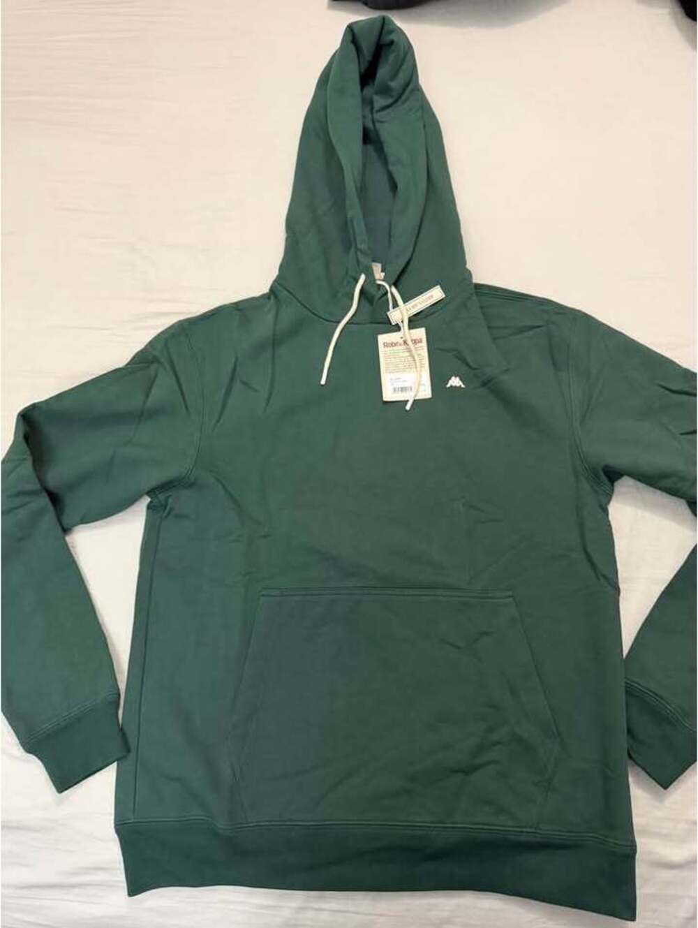Robe di Kappa Giovani Heavyweight Hoodie Mens Size Large Brand New $70
